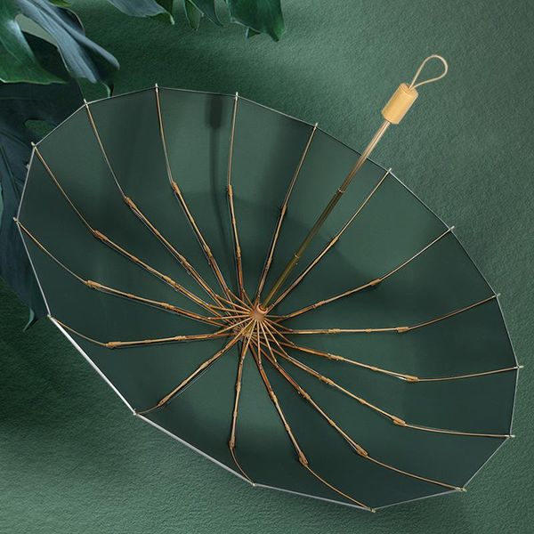 

umbrellas 16k three folding umbrella titanium silver coating sunscreen sunny rainy dual-use women super strong windproof upf50+
