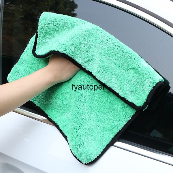 

car wash towel strong water absorption cloth accessories 1200gsm soft microfiber auto cleaning door window e