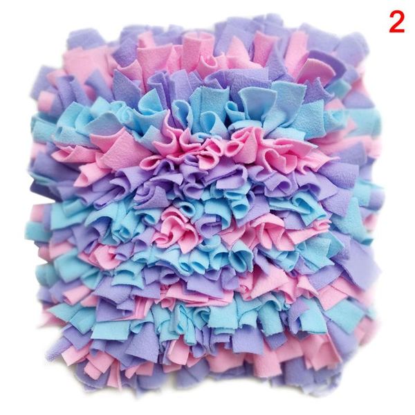 

kennels & pens pet dog puppy snuffle mat sniffing pad washable nose smell training anti-slip feeding xh8z