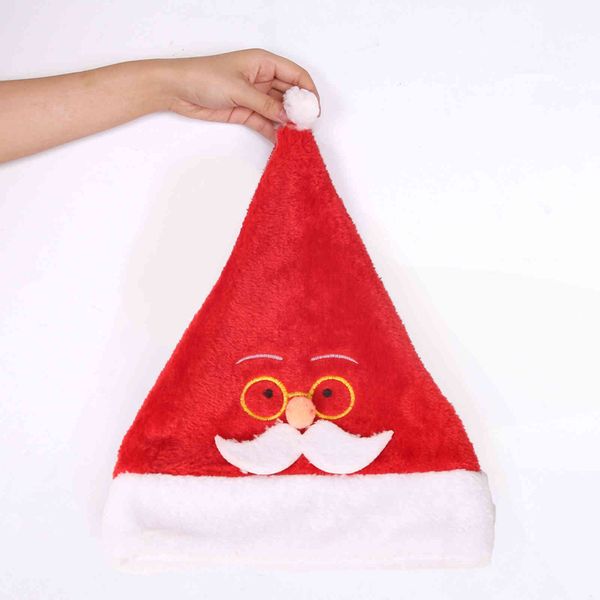 

cartoon plush santa gift hat children christmas hat decoration