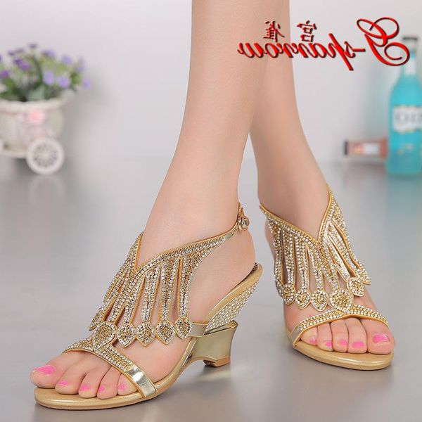 

sandals high-heeled diamond buckle summer 2021 rhinestone women's women, Black