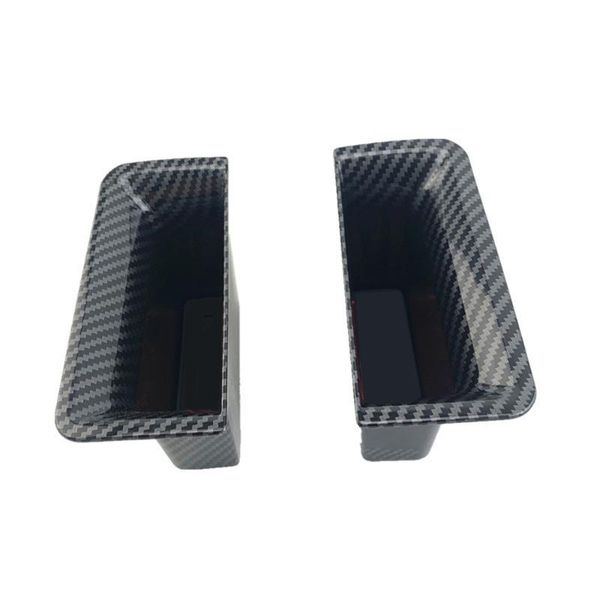 

car organizer side storage tray box with mat 2pcs abs armrest for escape kuga 2021
