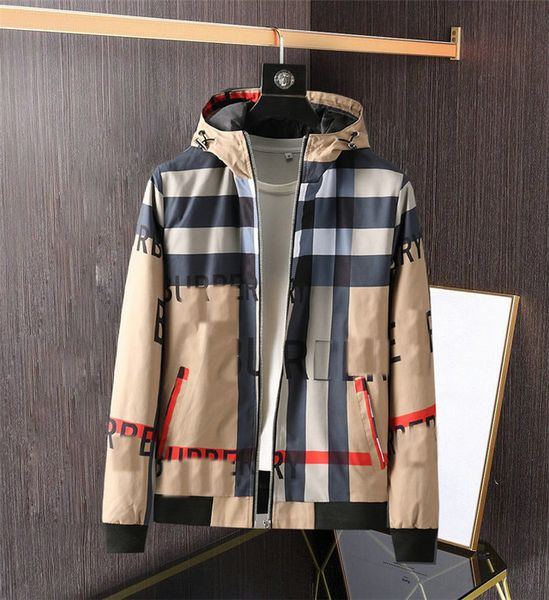 

21ss men luxury designer winter bomber jacket windbreaker oversized casual jackets men's m~3xl, Black;brown