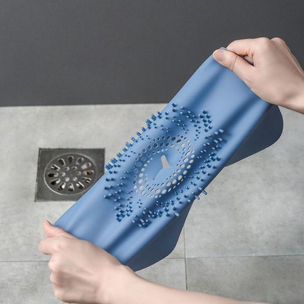 

bath mats large silicone deodorant floor drain piece toilet anti-blocking pads bathroom sewer translucent easy clean