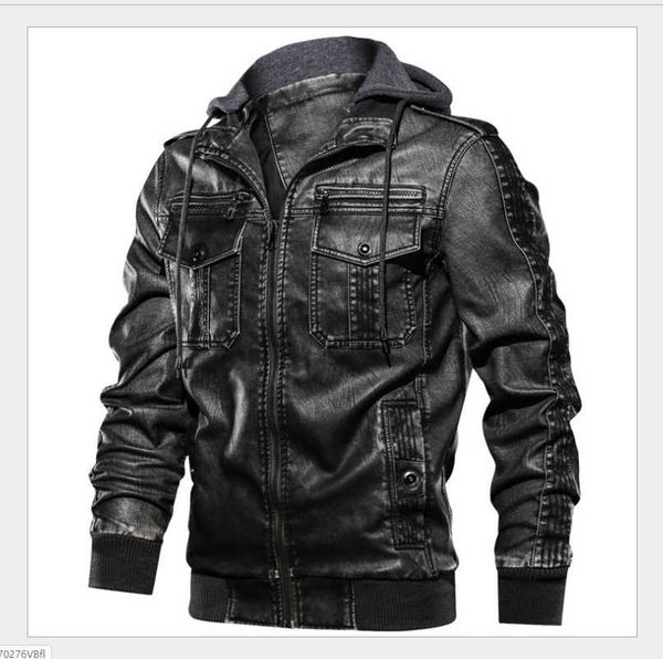 

men's vests isurvivor 2021 autumn and winter hoodie jacket fashion motorcycle, Black;white