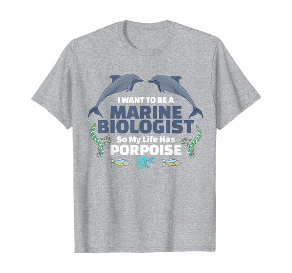 

future biologist marine science t-shirt, White;black