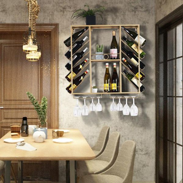 

tablewine racks the wall hanging cabinet in northern europe style modern simple living room creative red holder home decoration shelf