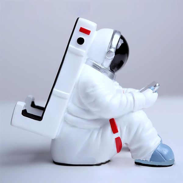 

cell phone mounts & holders astronaut stand holder for s21 12 pro max desk table cute 11 x