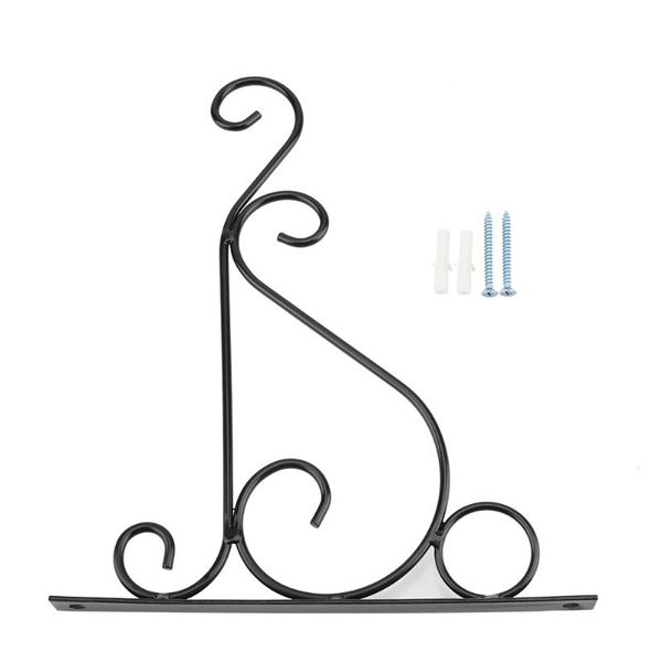 

hooks & rails iron wall hanging bracket plant stand flower pot hook landscaping for home garden hanger lowest price