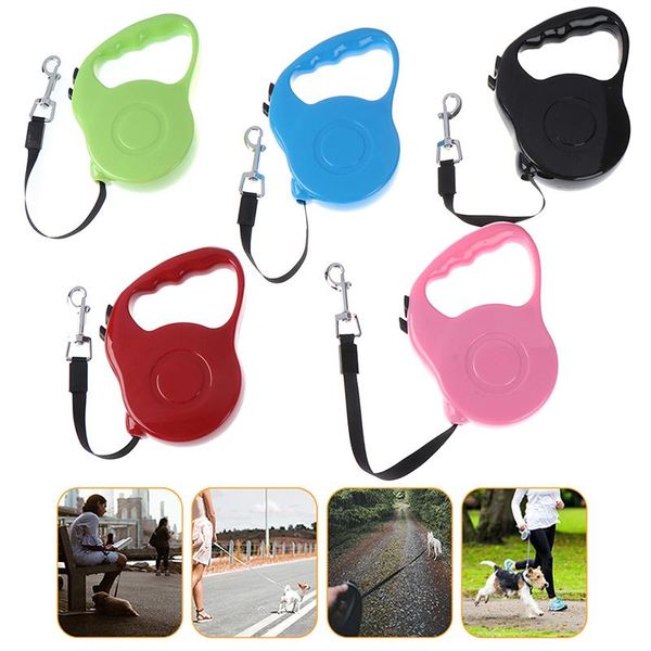 

dog collars & leashes leash automatic retractable walking lead pet extending traction rope