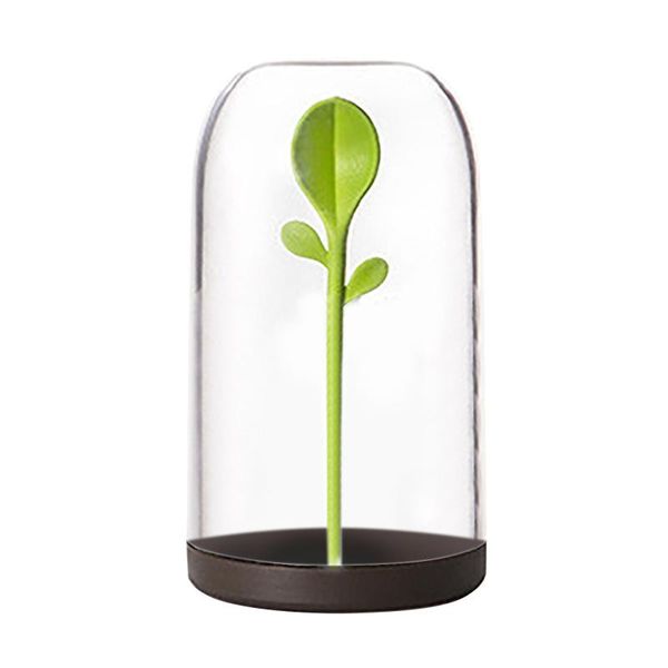 

multifunctional storage box creative green bud kitchen storage supplies seasoning leaves sealed boxes sugar tanks