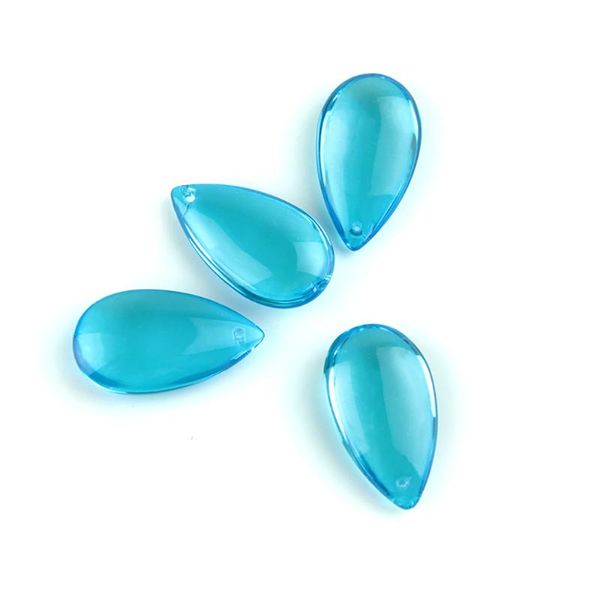 

38mm/50mm aquamarine water drop prisms for lighting crystal chandelier suncatcher ornament lighting lamp hanging decoration
