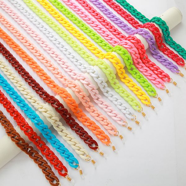 

big acrylic glasses chain for women men punk fashion eyeglasses accessories sunglasses straps cords lanyard new 2021 gift
