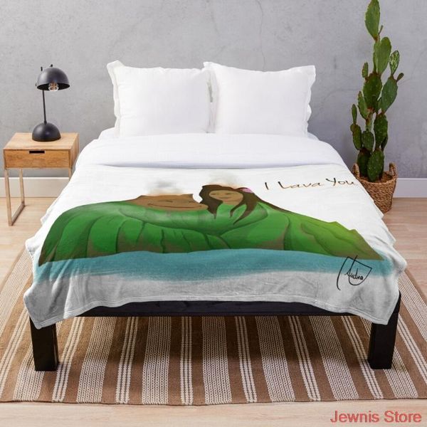

blankets i lava you blanket print on demand decorative sherpa for sofa bed gift