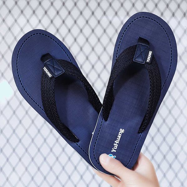 

flat sandals casual men slippers comfortable summer beach shoes hembre sapatenis masculino, Black