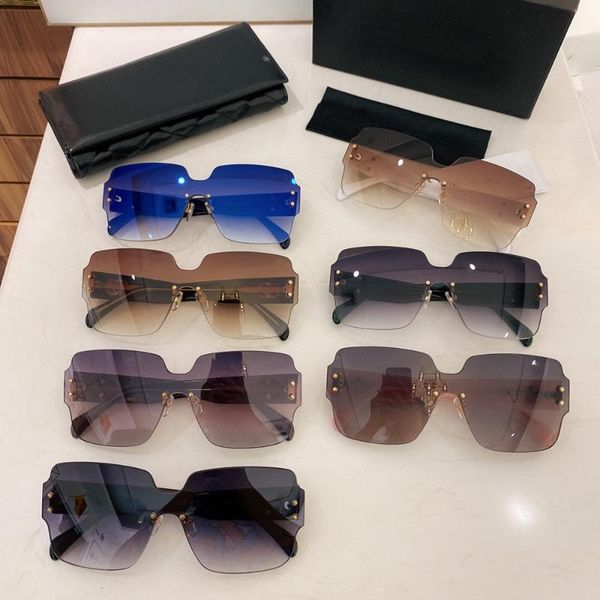 

sunglasses fashion special designed women's gradient lens resin frame high quality, White;black