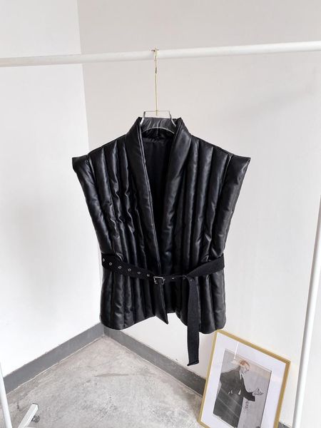 

women's vests women vest 2021 autumn and winter jacket, Black;white