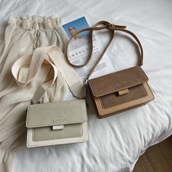 

contrast color leather crossbody bags for women travel handbag shoulder women bag simple shoulder messenger bag crossbody bag
