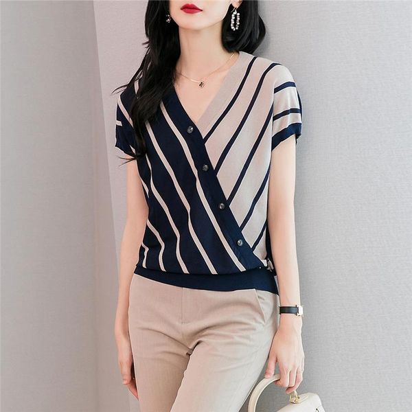 

women's sweaters 2021 rushed 20519 (room 5, row 7, no. 6 middle) non real s net red pattern stripe cross v-neck sleeveless vest [2001], White;black