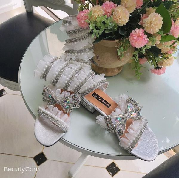 

girls sandals snake shape summer beautiful butterfly crystals rhinestone bright flowers, Black