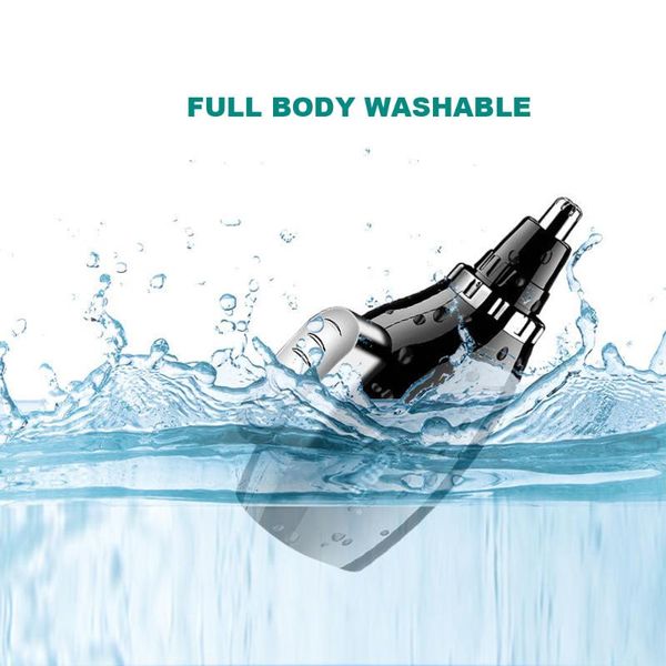 

electric nose & ear trimmers kemei km-668 home hand-operated man and woman hair trimmer safe face care shaving for trimer trimming