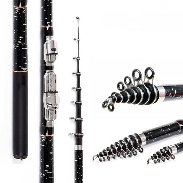 

boat fishing rods carbon fiber rod pole ocean rock 1.1mm mini 1.8m-3.6m super hard
