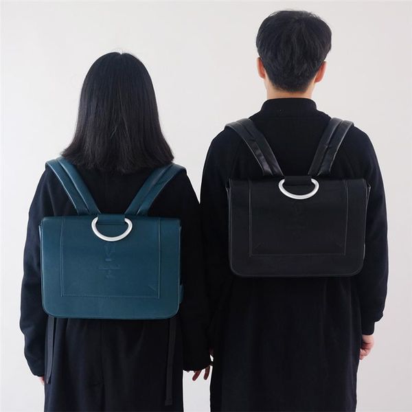 

backpack couple for teenager boy girl green fashion students bagstravel vintage campus computer bags