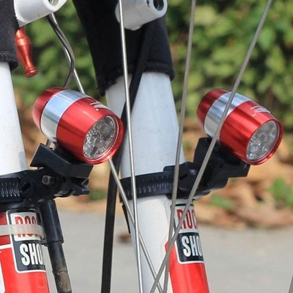 

bike lights bicycle lamp waterproof super bright 6led headlamp aluminum alloy mini strong light safety accessories
