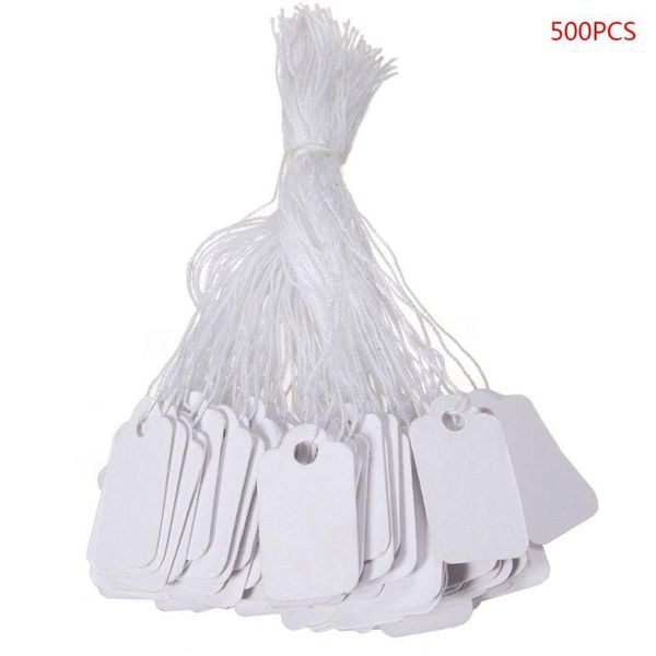 

jewelry pouches, bags 2021 500 pcs price label tags string watch clothing display merchandise writable paper cards, Pink;blue
