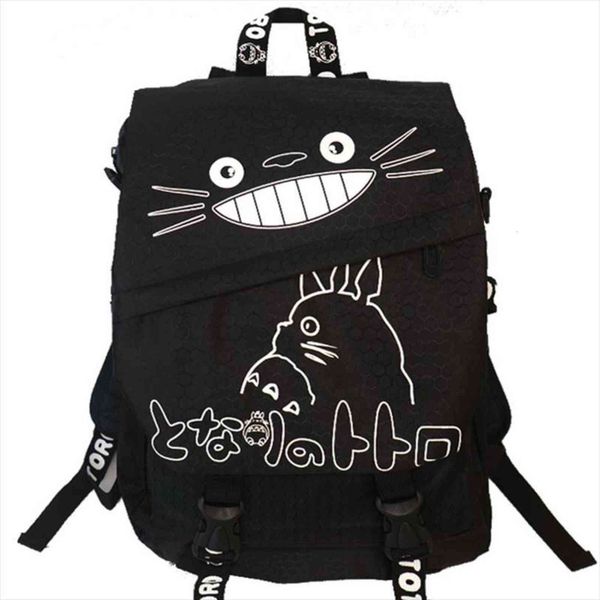 

hayao miyazaki totoro bag anime backpack school bags oxford cartoon book bookbag teenagers my neighbour printed
