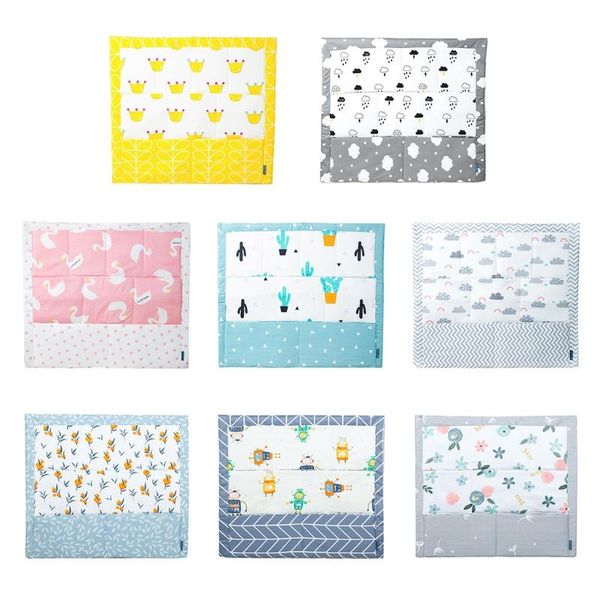 

diaper bags 55x60cm cartoon nursery room hanging storage bag baby cot bed organizer pocket