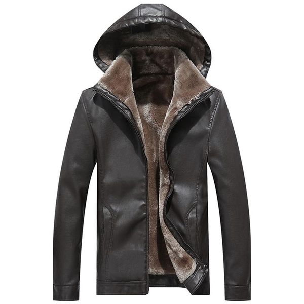 

winter autumn zipper pockets parkas male warm coat men parkas fashion long sleeve solid color turn-down collar coat outerwear, Black