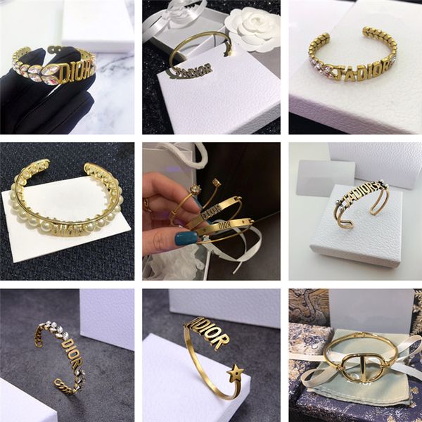 

design jewelry fashion star same letter pearl bracelet, Black