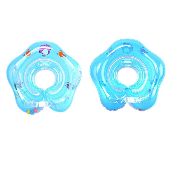 

swimming baby accessories swim neck ring tube ring safety infant float circle cute soft cartoon print newborn lifebuoy, White;black