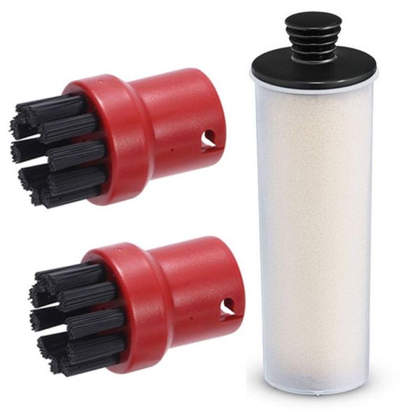 

shower caps for karcher sc2 sc3 vacuum cleaner descaling sticks red round brushes sweeper cleaning tool brush replacement robot part
