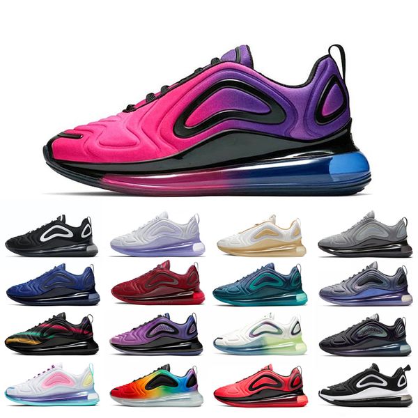 

720s running shoes man woman sneakers aqua powder be true black red branding bubble cool grey midnight navy nightshade oreo oxygen purple si