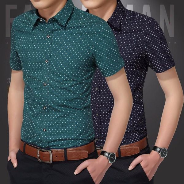 

men's casual shirts 2021 summer shirt men cotton short sleeves dress turn-down collar cardigan clothes, White;black