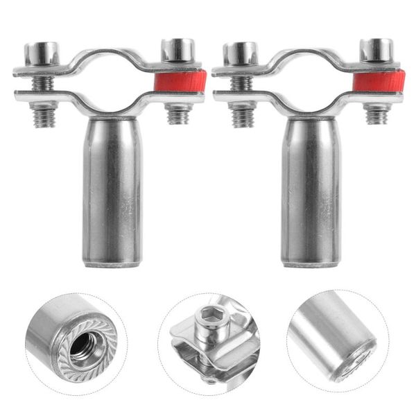 

watering equipments 4pcs stainless steel fuel pipe fixing clip gas hose holder water tube
