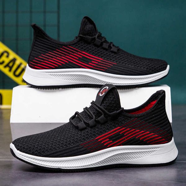 

2021 sports t leisure factory goods special preferential straight mh fly weaving autumn versatile men's low sneakers