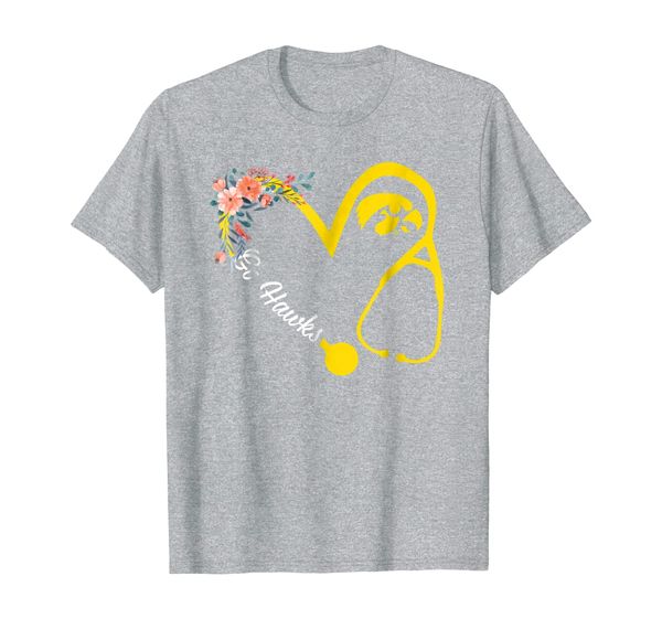 

Iowa Hawkeyes Floral Nurse Stethoscope T-Shirt - Apparel, Mainly pictures