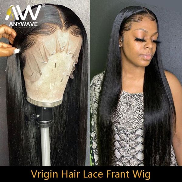 

lace wigs malaysia virgin hair 28 30 36 40 inch straight 13x4 front human for black women pre plucked frontal 180% full, Black;brown