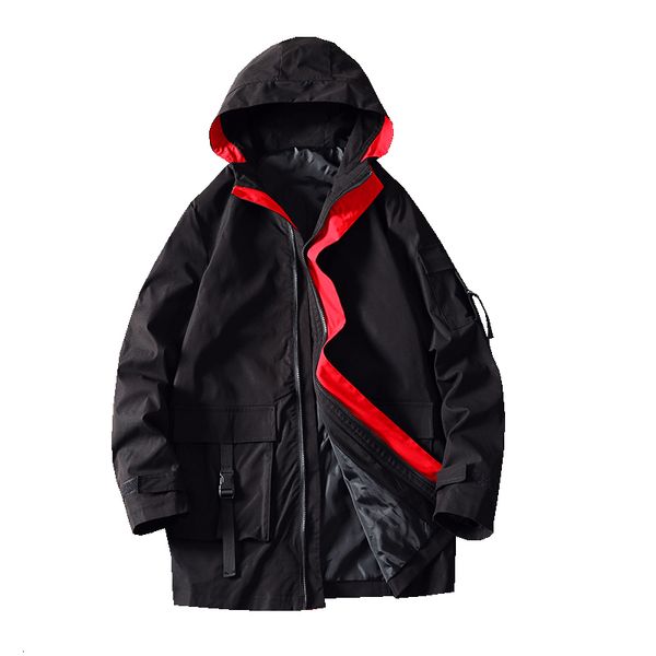 

new coat with casual hoods men from 2021 springtime resirable water-proof water-bomber clothes masculine jacket window-out air xn34, Black;brown