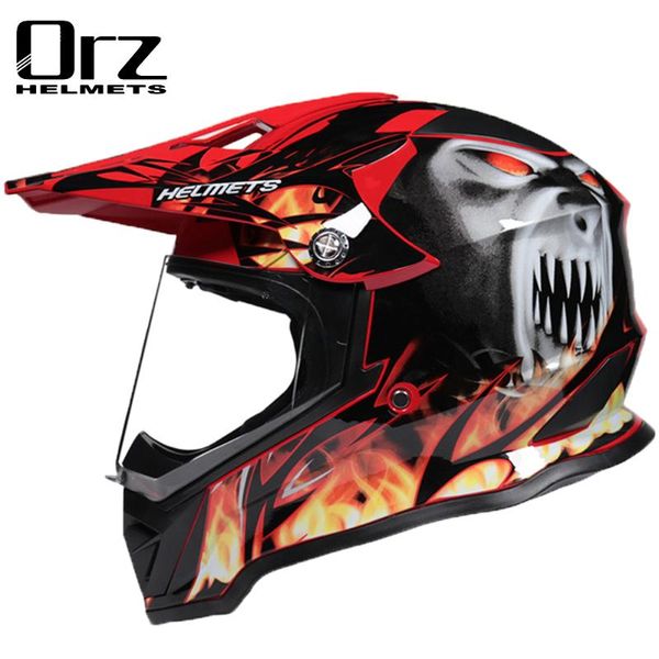 

motorcycle helmets orz protective helmet cascos de motocross moto cross motorcross for men&women off-road