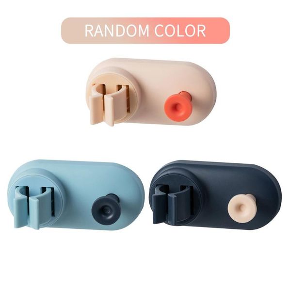 

carriers, slings & backpacks 1pc wall mounted mop rack hook bathroom sticky hanger home storage hanging pipe hooks random color