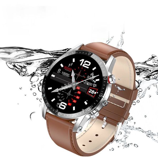 

2020 l13 bluetooth call smart watch men multiple dials ip68 waterproof full touch screen sports smartwatch for android ios phone
