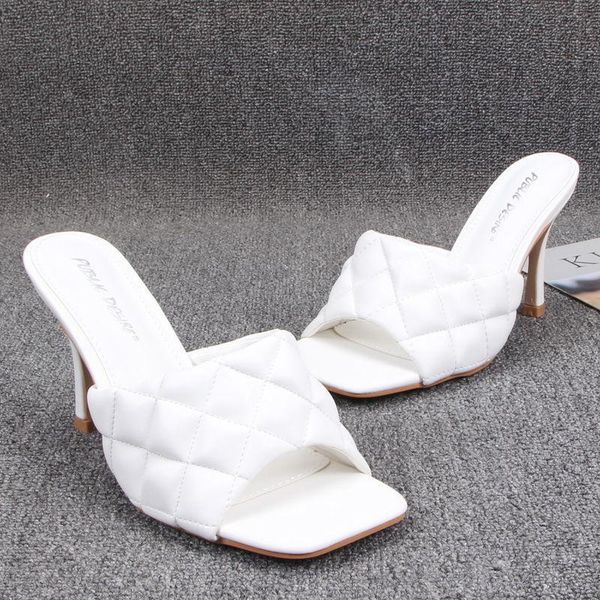 

dress shoes casual summer wedding stiletto women's high heels zapatillas women quality peep toe for sandals a269, Black