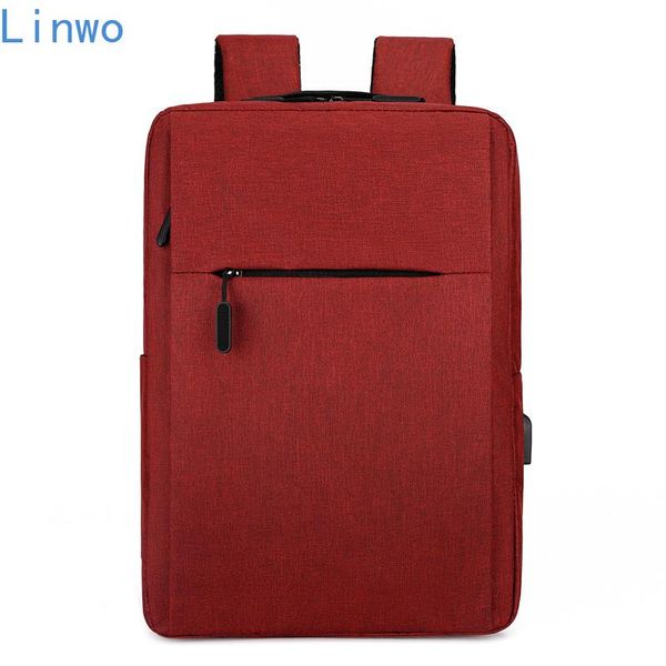

backpack linwo 2021 16.5 inch lapusb school bag rucksack anti theft men backbag travel daypacks male leisure mochila