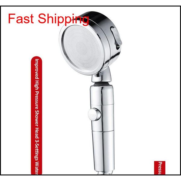 

adjustable handheld shower head high pressure showerhead 3 spray settings water saving showerhead with hose and ho qyljji bdenet