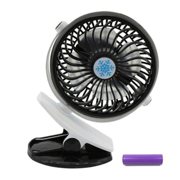 

360Â° portable camping fan clip on mini desk fan pram cot car outdoor office room
