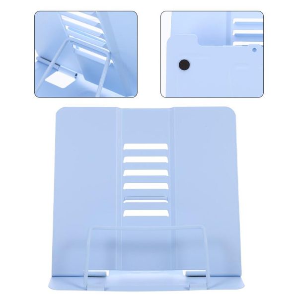 

hooks & rails 1pc simple reading rack household stand multifunctional bookshelf